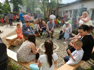 Stockbrot an der Feuerstelle